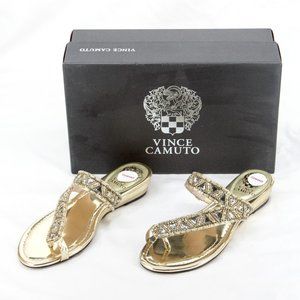 Vince Camuto - Gold Sandals - Size 6M - NEW